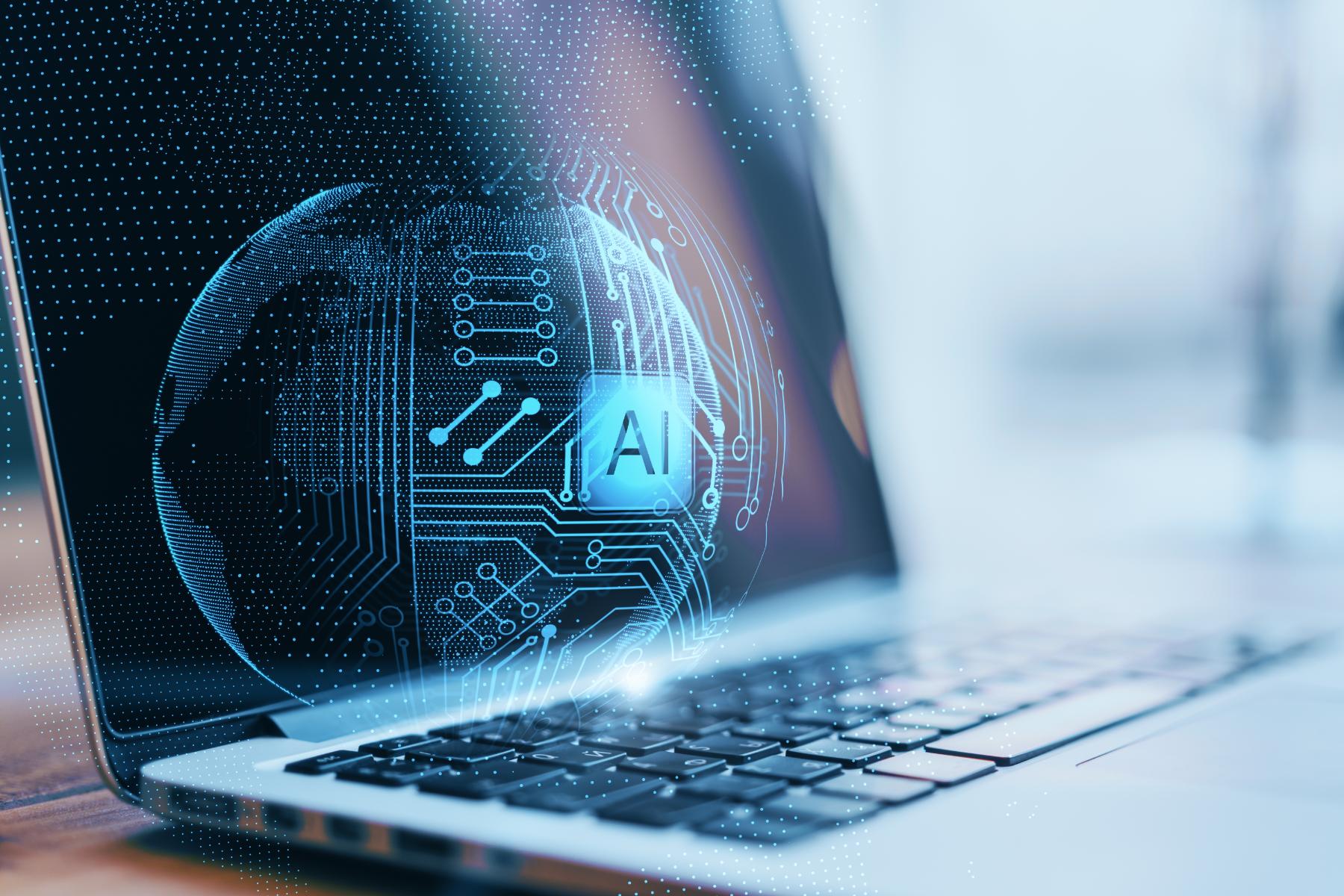 close up of laptop with abstract glowing ai sphere 2026 03 26 05 17 41 utc (1)